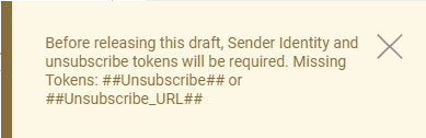 iModules tempalte token error